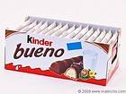 Kinder Bueno   Ferrero Kinder Chocolates   box of 30 pc