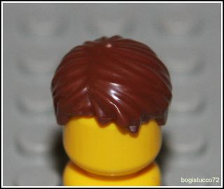 Lego Ninjago x1 Brown Tousled Hair ★ Blue Ninja Jay City Man Boy 