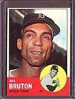 1963 TOPPS BILL BRUTON CARD 437 TIGERS NM