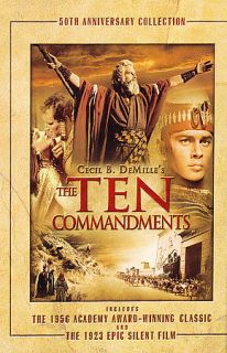 The Ten Commandments   50th Anniversary Collection DVD, 2006, 3 Disc 
