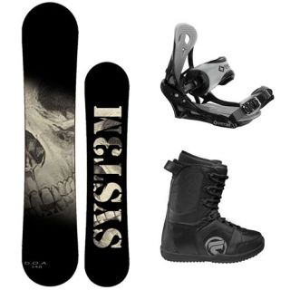 NEW 2012 DOA Snowboard Package with Flow Vega Boots and Icon Bindings 