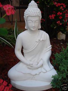 BUDDHA CONCRETE STATUE GARDEN ANTIQUE Buddhism Art New