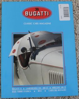 Ettore Bugatti Classic Cars Magazine 2 1988 55 Lamborghini 350 400 GT 
