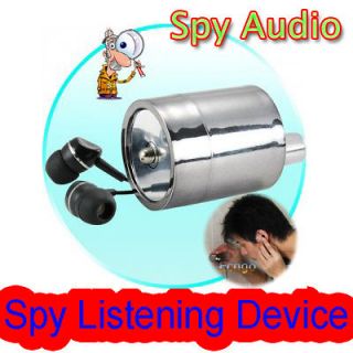 Wall Ear Audio Listening Bug Spy Amplifier Device Door