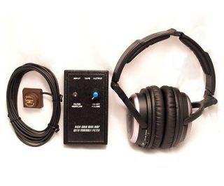   Acoustic Probe Contact Mic Spy Amplified Hearing/Listen​ing Device