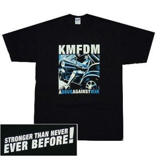 KMFDM Drug Against War Official SHIRT M L XL T Shirt