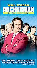 Anchorman   The Legend of Ron Burgundy [VHS], Very Good VHS Videos
