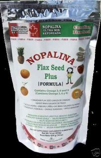 Nopalina Flax Seed Plus ( Linaza )   16oz Weight Loss
