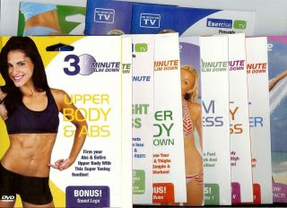 CHOOSE ONE FROM 11 DIFFERENT KINDS OF DVDS EXERCISE/ FITNESS/HEALTH