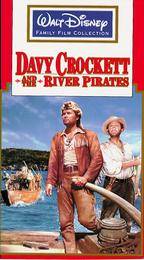 Davy Crockett and the River Pirates VHS