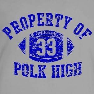 Property of Polk High Al Married Bundy Jersey T Shirt