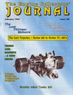 Molnar Torpedo Gasparin CO2 Smith Mini Twin Engine Collectors Journal 