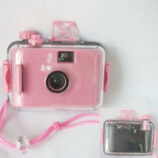 LOMO Underwater Waterproof Mini 35mm Film Camera Pink