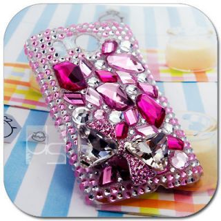   Bling Hard Skin Case Back Cover HTC A9191 Desire HD At&t Inspire 4G