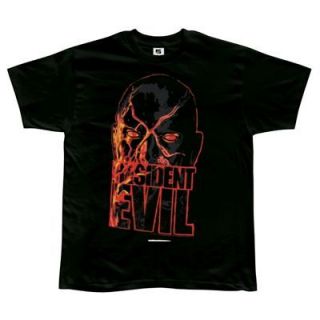 Resident Evil   Zombie Red Eyes T Shirt   Large