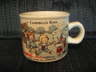   Campbells Kids Soup Mug by West Wood Replica 1910 Souvenir Postcard