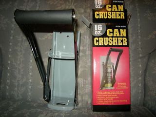 Can Crusher, 12 or 16oz Aluminum can crusher