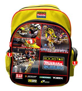 Smooth Industries RockStar Back Pack Backpack MX Moto Suzuki Makita 