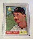 1961 Topps Carl Yastrzemski Card #287 Boston Red Sox NM/MT NICE CARD 
