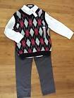 NEW WITH TAGS BOYS CALVIN KLEIN JEANS SWEATER VEST AND DRESS PANT 