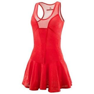   Stella McCartney Tennis Dress SMALL S Tomato Red Caroline Wozniacki