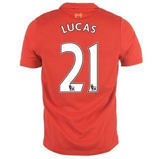 Mens Warrior Liverpool FC Home Jersey Shirt 2012 2013   Luis Suarez #7
