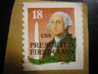 George Washington US Postage 1st ClassStamp 18 Cents 15