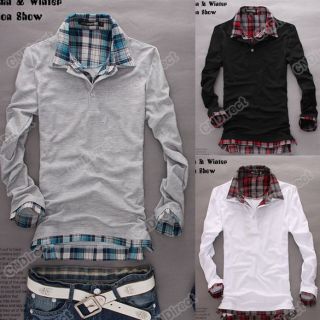 long sleeve polo in Casual Shirts