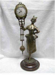 Newly listed Wonderful attractive Copper Belle Swing Machine Clock
