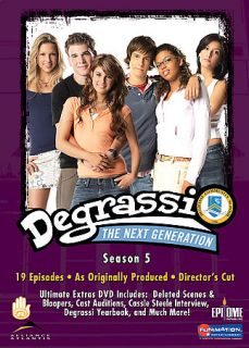 Degrassi The Next Generation   Season 5 DVD, 2009, 4 Disc Set, Reprice 