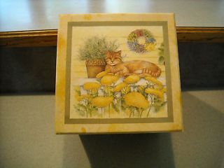 ea Cat Garden Nesting Boxes new yellow mint