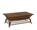 Satinwood Arts and Crafts Flip Top Coffee Table