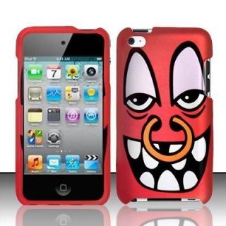 iPod Touch 4G 8G 16G 32G 4th Gen Hard Rubberized Case Cover BULLS 