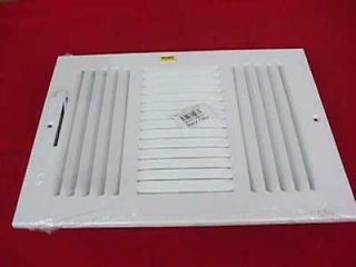 Ceiling Wall Supply Register 10 X 8 White Vent Furnace