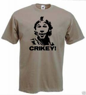 Steve Irwin Crocodile Hunter Che Guevara style t shirt