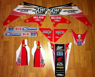 CHAD REED TEAM TWO TWO MOTORSPORTS 2002 2004 HONDA CRF 450 GRAPHICS 