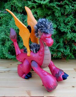 2008 Mattel Dragon Stomping Roaring Dinosaur With Movement And Sound 