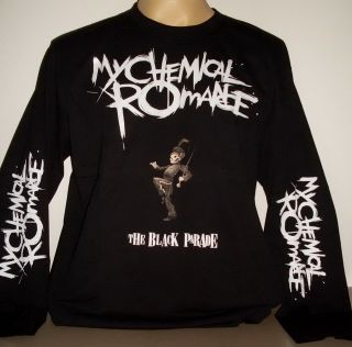 My Chemical Romance Black Parade Cartoon long sleeve T Shirt Size M 