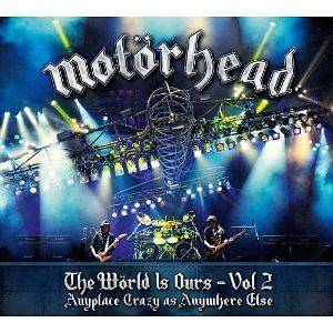 MOTORHEAD THE WORLD IS OURS   VOL. 2 DVD + 2 CD SET