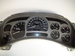   TRUCK SPEEDOMETER CLUSTER 03 04 05 (Fits Chevrolet Avalanche 1500