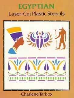  Laser Cut Plastic Stencil by Charlene Tarbox 1996, Paperback