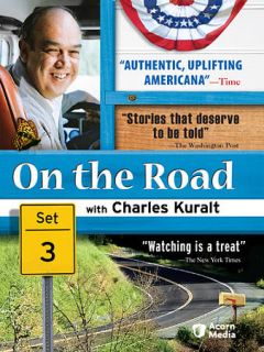 On the Road with Charles Kuralt Set 3 DVD, 2010, 3 Disc Set