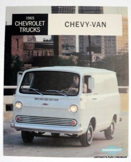 Chevrolet 1965 Van Truck Brochure