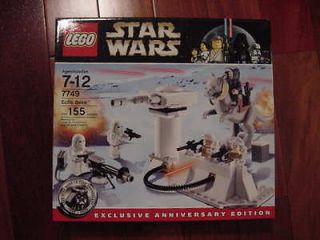 NEW LEGO 7749 Star Wars Echo Base on Hoth w/ Tauntaun Han Solo Snow 