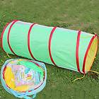 Portable Play Tunnel Match Kids Tent Home Backyard For Childrens 