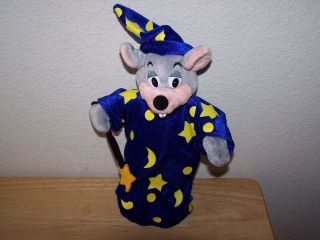 10 Plush Stuffed Wizard CHUCK E CHEESE Animal Mouse Limited Edition 