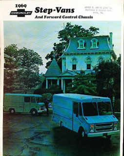 1969 Chevrolet Step Vans FC Truck Sales Brochure
