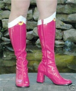 Sailor Moon / Chibi moon HotPink Boots Size 9.5 to 10 