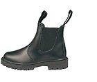 Grosby Mens Black Genuine Leather Chelsea Boot Work Boots 7,8,9,10,11 
