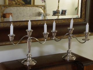 gorham sterling candelabra in Candlesticks & Candelabra